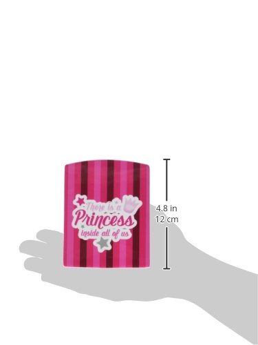 Caroline's Treasures BB9006CNL There is a Princess iside All of us Ceramic Night Light Compact, UL-Certified, Ideal for Bedroom, Bathroom, Nursery, Hallway, Kitchen, 6x4x3, Multicolor