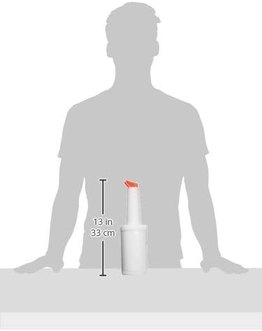 Winco Pour with Orange Spout and Lid