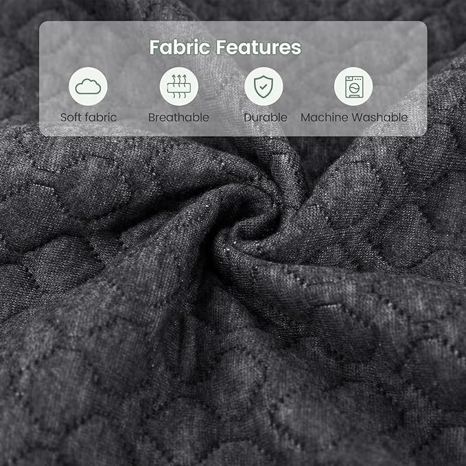 Bed Wedge Pillow Headboard/Queen Bed Gap Filler/Mattress Gap Filler Firm Support Sleeping Pillow 60"×8"×6" to Fill The Gap (0-6") Between Headboard and Wall