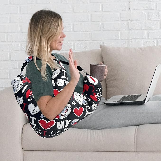 Rotator Cuff Pillow Post Shoulder Surgery Recovery Supplies Pillow,Providing Support for Post-Surgery Shoulder Comfortable Cotton Bag Pillow With an Detachable Design Post Surgery Shoulder Pillow