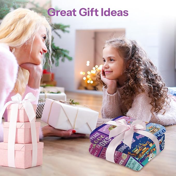 Book Lovers Gift Throw Blanket, Book Lovers Gifts Blanket, Book Reader Gifts, Blanket Gifts for Book Lovers, Gifts for Book Lovers Women on Birthday Christmas Graduation 50x60 in