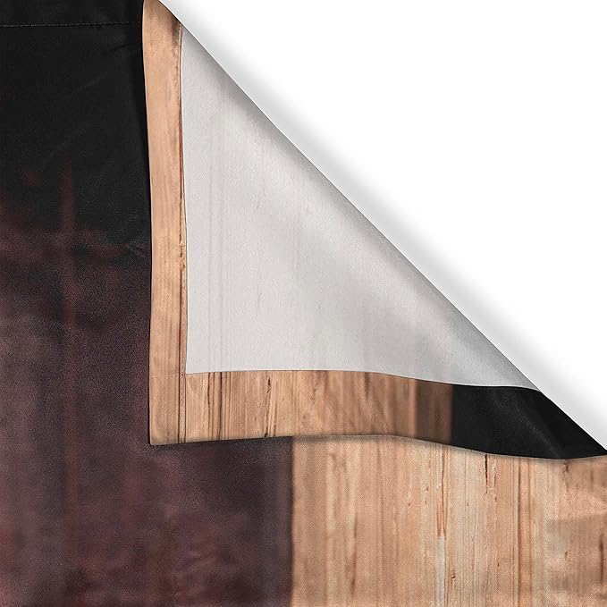 Ambesonne Wine Kitchen Curtains, Still Life of Wine with Wooden Keg Rustic Concept Tasting Viticulture, Window Drapes 2 Panel Set for Kitchen Cafe Decor, 55" x 39", Brown Green