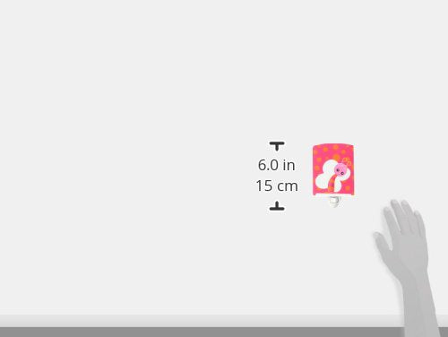 Caroline's Treasures BB7102CNL Butterfly on Polkadots Ceramic Night Light Compact, UL-Certified, Ideal for Bedroom, Bathroom, Nursery, Hallway, Kitchen, 6x4x3, Multicolor