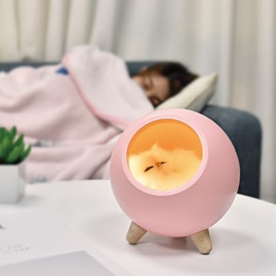 2024 New Small Pet House USB Cute Cartoon Creative Portable Charging Lamp Children Mini Desk LED Night Light