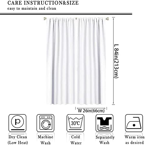 Unicorn Curtains Children's Cartoon Starry Sky Theme Unicorn Pattern Curtains Star Galaxy Boys Girls Room Blackout Curtains 52x84 Inch 2 Panels