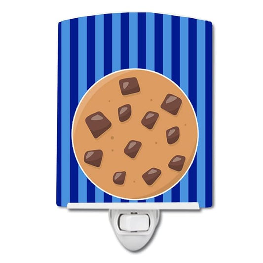 Caroline's Treasures BB6820CNL Cookie Monster Ceramic Night Light Compact, UL-Certified, Ideal for Bedroom, Bathroom, Nursery, Hallway, Kitchen, 6x4x3, Multicolor