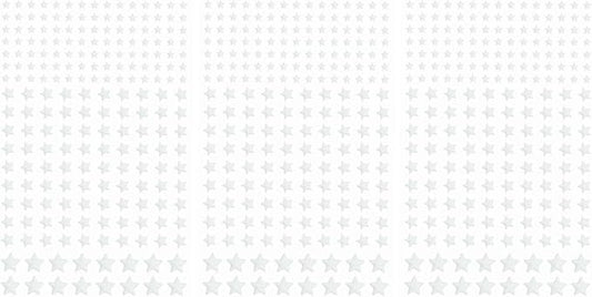 MECCANIXITY Glow in The Dark Star Decals Decor Blue Wall Stickers for Ceiling Bedroom Bedding Room 3 Set