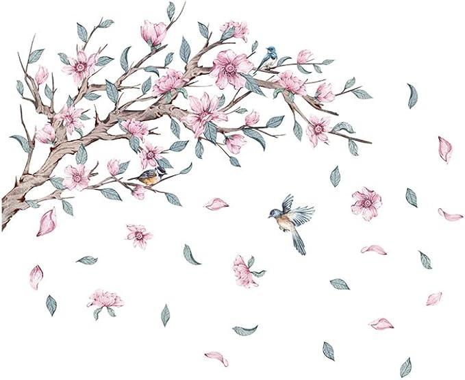 Elegant Wall Stickers - 120cm/47.24inch x 30cm/11.81inch, Set of 2 Decorative Vinyl Sheets