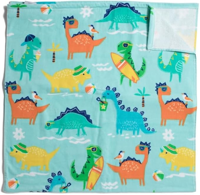 Boys Girls Beach Swim Towel (Dinosaurs), Large