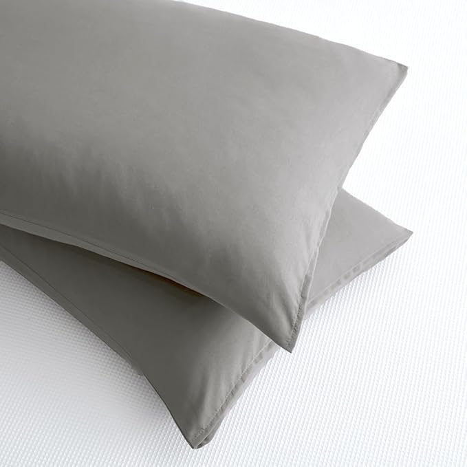 Toddler Pillow Cases Set Microfiber Travel Pillow Cases Soft Comfortable Not Shrink Baby Pillow Case Dark Gray Small Pillow Case 14x20 Envelope Style 2 Pack