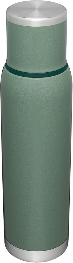 STANLEY Adventure To Go Insulated Travel Tumbler - 1.4QT - Leak-Resistant Stainless Steel Insulated Bottle with Insulated Cup Lid and Splash-Free Stopper