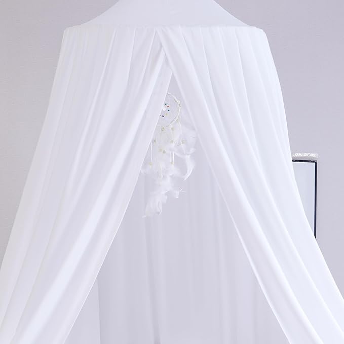 Upgrade Version of Canopy for Kids Bed, Extra Large Canopy for Girls Room Decoration Princess Castle Play Tent Hanging House, Dreamy Canopy for Children Room Reading Nook Canopies