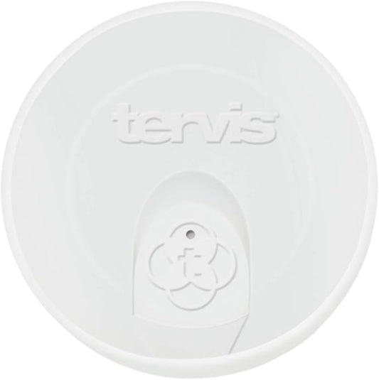 Tervis Travel Lid Made in USA Double Walled Insulated Tumbler Travel Cup Keeps Drinks Cold & Hot, Fits 16oz Tumblers, Clear
