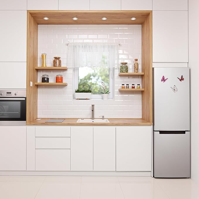 uxcell 120Pcs 3D Beautiful Butterfly Removable DIY Wall Stickers for Bedroom Living Room TV Background Decorations, Pink