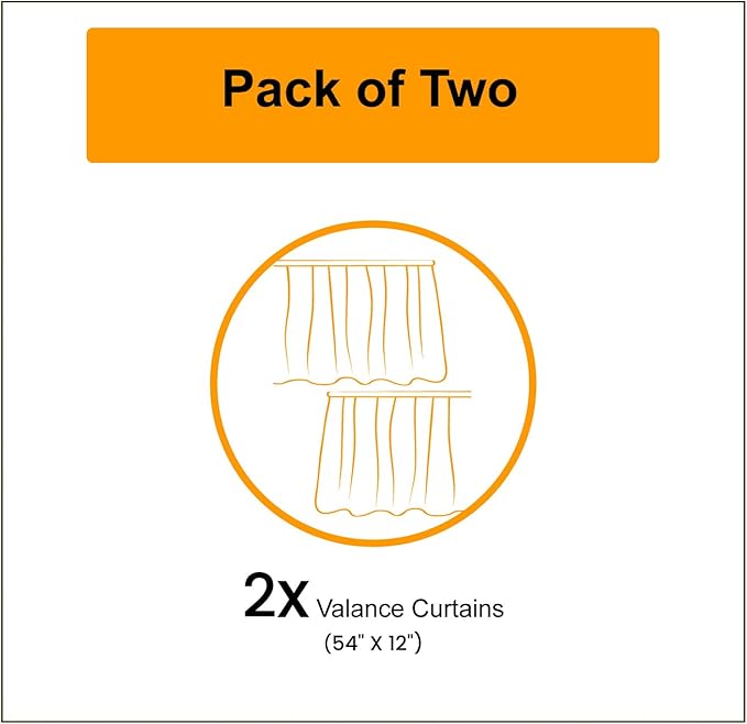 Ambesonne Tiki Bar Window Valance Pack of 2, Sixties Retro Inspired Hawaiian Party Happy Tiki Pattern Colorful, Rod Pocket Curtain Valances for Kitchen Bedroom, 54" X 12", White Brown