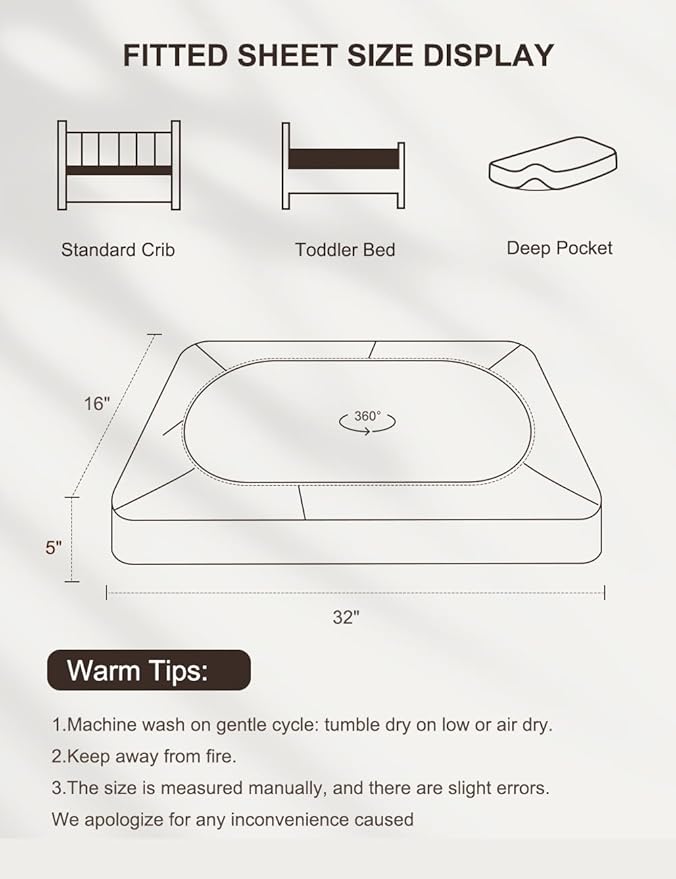 Dusty Blue Muslin Bassinet Sheets Boy, Cotton Bassinet Mattress Sheet 32"x16" for Rectangle, Oval, Hourglass Bassinet Mattress, Moses Basket Sheets (46B-09)