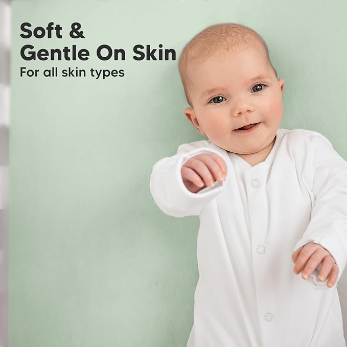 2-Pack Organic Crib Sheets for Boys, Girls - Jersey Fitted Crib Sheet, Baby Crib Sheets Neutral, Crib Mattress Sheet, Cotton Crib Sheets, Breathable Crib Sheet, Baby Mattress Sheets (Sage)