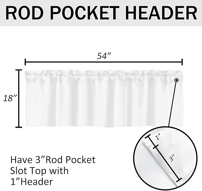 Colorful Sea Animals Valance 54''x18'' Kids Toddler Nursery Bedroom Window Decor Drapes Whale Dolphin Turtle Sea Horse Corals Rainbow Rod Pocket Short Curtains for Kitchen Living Room Bathroom 1 Pack