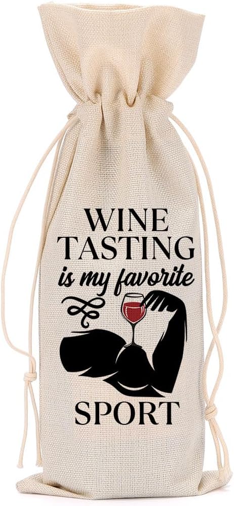 Funny Wine Quotes Wine Bag Wine Tasting Party Supplies for Wine Lovers Women Men Mommy Groom Friend Christmas Birthday Wedding Bachelorrette Party Wine Bags