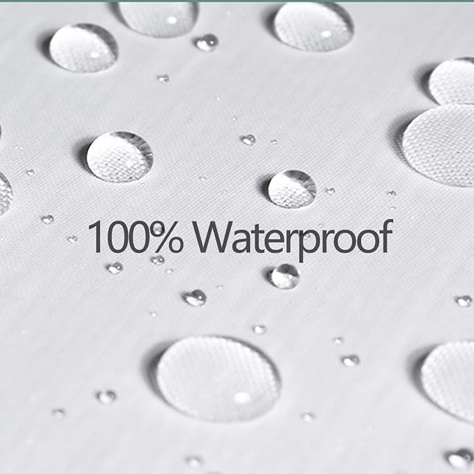 Feelyou Shark Bath Curtain Cute Shark Bathroom Shower Curtain Set for Kids Toddler Boys Girls Cartoon Shark Shower Curtain Shark Ocean Kids Bathroom Accessories 72"x72"