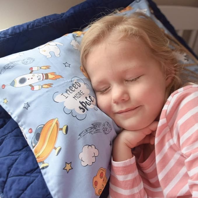 ALVABABY Toddler Pillowcases, Fits 14x20 in Kids Pillow, 2 Pack Organic Cotton Baby Pillow Cover Envelope Kids Pillowcases for Boys Girls 2Pillowcases-14x19 Inch (Pack of 2)