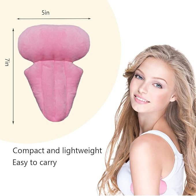 Lymphedema Axilla Pillow Mastectomy Recovery Pillow Breast Pillow Post Surgery Pillow for Cancer Lumpectomy Surgery Recovery Post-Surgery Underarm Pillow Armpit Pain Relief (2pc) (Pink)