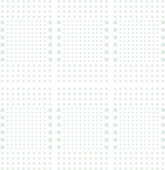 MECCANIXITY Glow in The Dark Spot Decals Decor Green Wall Stickers for Ceiling Bedroom Bedding Room 6 Set