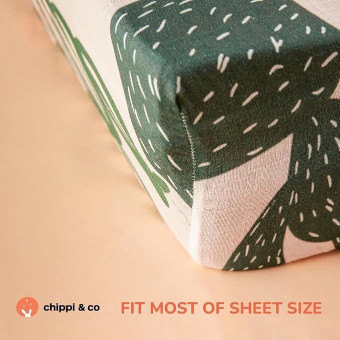 Cactus Crib Sheets, Arizona Nursery Decor, Succulent Crib Bedding Stuff, Western Crib Sheets, for New Mom, New Baby Gifts, Cotton Standard Size Boy & Girl 52X28X9''