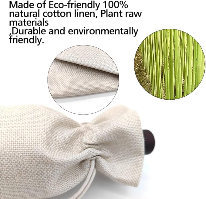 Wedding Wine Bag,Linen Wine Gift Bag,Wedding Couples, Bride and Groom Gift,Wedding Gift,Reusable Wine Bag -Pairs Well With Getting Married(5SW105)