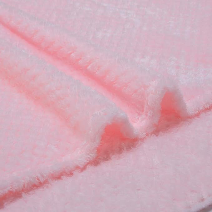Fuzzy Throw Blanket, Plush Fleece Blankets for adults, Toddler, boys and Girls, Warm Soft Blankets and Throws for Bed, Couch, Sofa, Travel and Outdoor, Camping (Twin(60"x80"), XL1-Baby Pink)