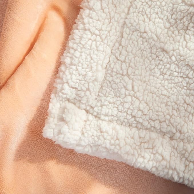 COSUSKET Kids Tiger Throw Blanket, 3D Animal Embroidery Sherpa Blanket Boys Girls Gifts