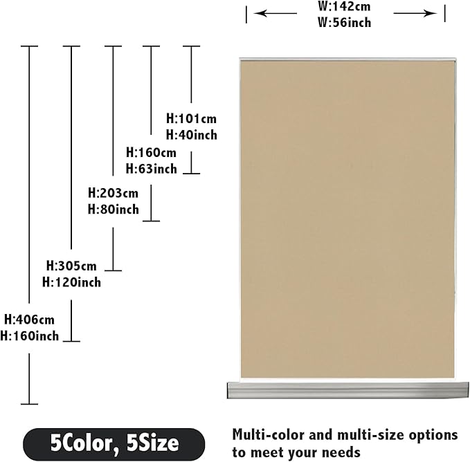 Portable Blackout Shades 100% Blackout Curtains for Bedroom Small Window Curtains No Light Kitchen Windows Insulated for Nursery for Baby Travel Curtain,Sand Yellow,56" W x 80" L,1 Panel