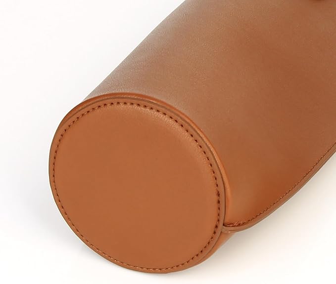 Wine Gift Bag, Reusable PVC Leather Wine Tote Carrier, Double Layered bag, Birthday Bridal Showers Holiday Gifts