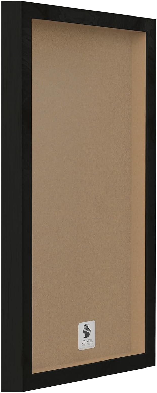 Stupell Industries Come Gather in The Kitchen Sign Family Charm, Designed by Daphne Polselli Black Framed Wall Art, 10 x 24, Off- White