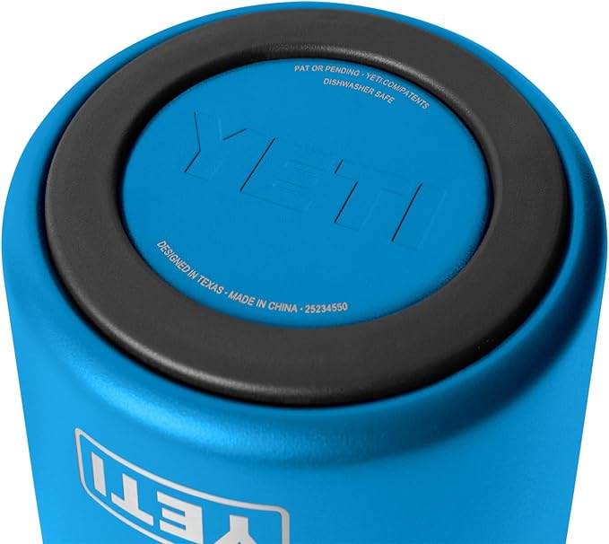 YETI Rambler Wine Chiller, Fits Most Wine Bottles, Big Wave Blue