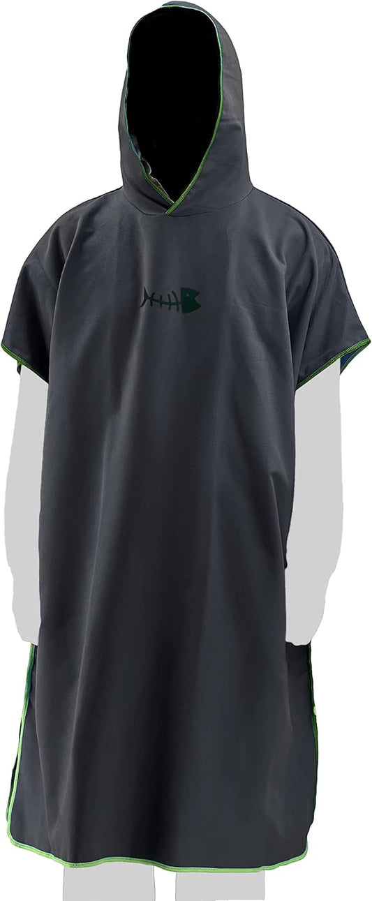 Hooded Beach Bathrobes Surf Poncho Beach Poncho Towel Changing Robe with Hood Soft Quick Dry Bath Towel