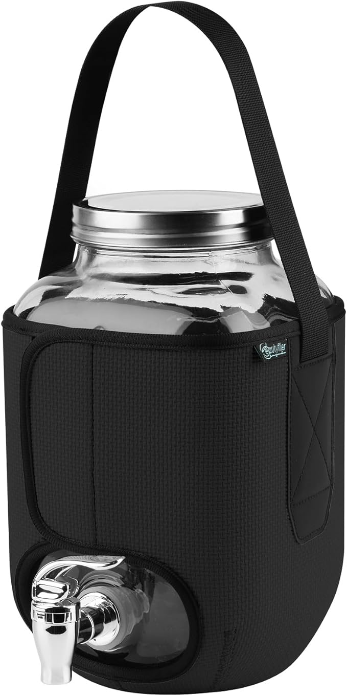 Beautyflier Sleeve for 1 Gallon Drink Dispenser with Spigot, Insulators Sleeve for 1 Gallon Water, Laundry Detergent or Beverage Dispenser for BBQ, Picnic, Pool Party and Social Events, Sleeve Only