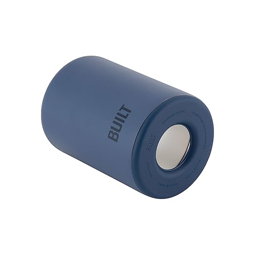 BUILT 12 Ounce Double Wall Stainless Steel K2 Can Chiller Pacific Blue