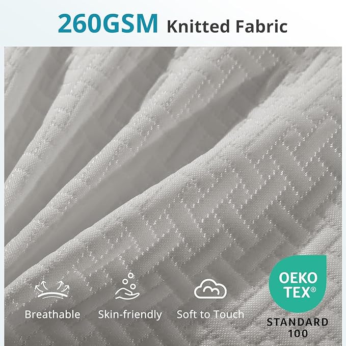 Sasttie Wedge Pillow for Sleep Apnea, 10 Inch Adjustable Bed Wedge Pillow for Back Pain, Acid Reflux Relief, Memory Foam Triangle Pillow Wedge for Sleeping, Post Surgery, Knee Elevation, Light Grey