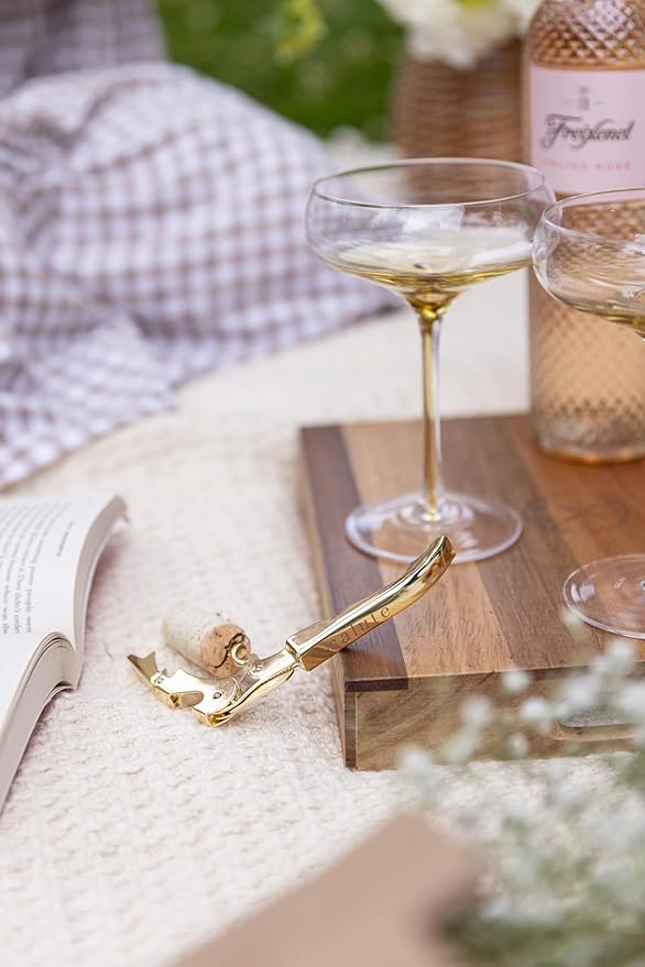 Salute NEW Wine Bottle Carrier with Corkscrew | Vegan Leather Tote Gift Bag Corporate Gift idea Picnic Travel Tastings Wine Gift Beach Party BYOB Restaurant Valentines Day (Cream)