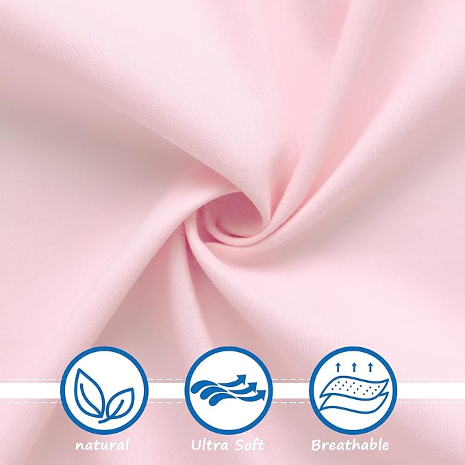 Bassinet Sheets for Baby Girl 2 Pack Bassinet Sheet Fitted Universal Microfiber Soft Cradle Sheets for Oval Rectangle and Hourglass Bassinet Mattress, Pink&Purple