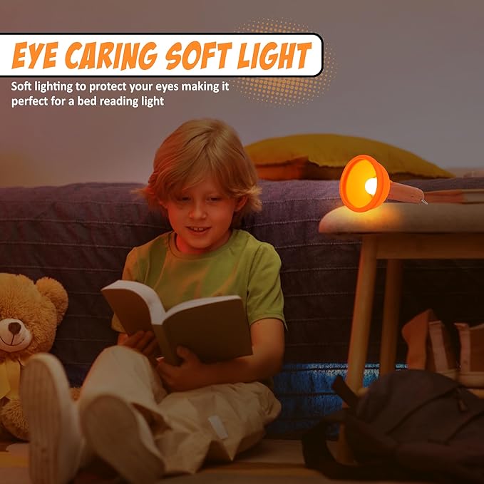 Funny Gifts for Kids, Plunger-Shaped Night Light, Weird Lamp Gifts Bedside Lamp for Nursery, ABS+SIL, Touch Control, Portable and Rechargeable for Breastfeeding Toddler Baby Kids Decor