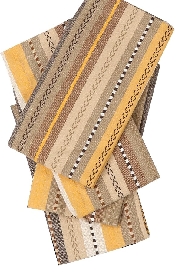 Cloth Napkins,Cotton Napkins,Dinner Napkins Cloth,Dinner Napkins,Cloth Napkins Set of 12 Cotton,Napkins Cloth,Cloth Napkins Cotton,Cotton Dinner Napkins, Salsa Stripe Napkins 18x18 Beige Multi