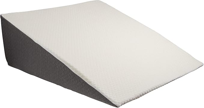 Kölbs Extra Wide Bed Wedge Pillow | Extra Large Bed Wedge Pillow (31” x 33”)| Memory Foam Top and Jacquard Cover| Wedge for Sleeping Acid Reflux GERD (Extra Wide 12" Height (31 x 33 x 12))