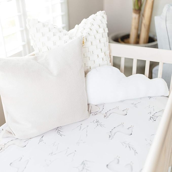 Crib Sheets - Crib Sheets Girl -Crib Sheets Boy - Jersey Sheets - Nursery Bedding - Toddler Bedding Sets for Girls - Toddler Bedding Sets for Boys - Baby Crib Sheets - OILO Studio Crib Sheet Llama