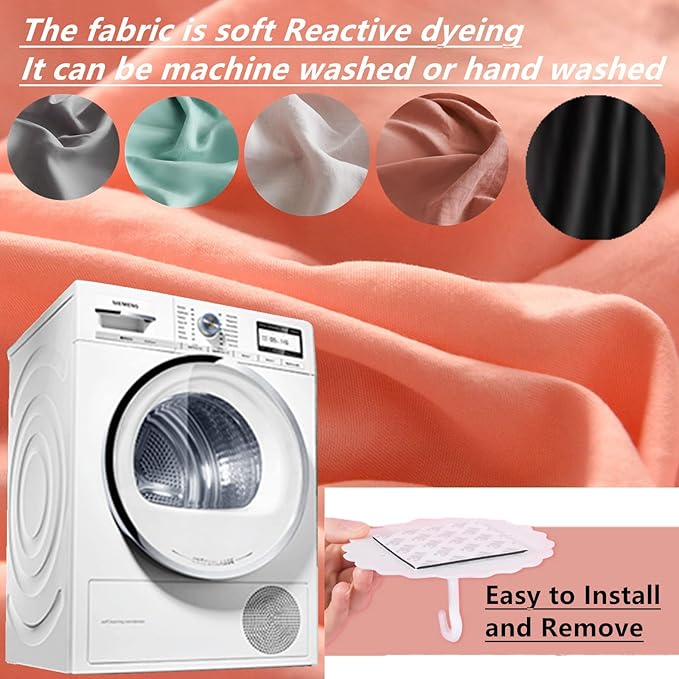 VETHIN Bed Canopy for Girls Kids,Princess Round Dome Children Dreamy Mosquito Net Bedding Girls Room Castle Play Tent Hanging House Decor Reading Nook Canopies (Black)