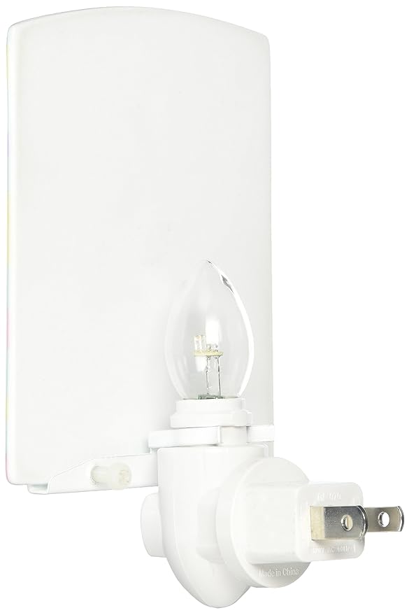 Caroline's Treasures BB7092CNL Bird on Branch Ceramic Night Light Compact, UL-Certified, Ideal for Bedroom, Bathroom, Nursery, Hallway, Kitchen, 6x4x3, Multicolor