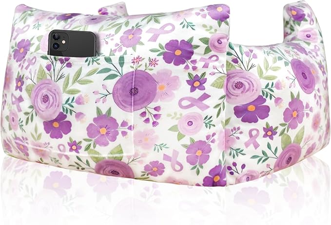 Mastectomy Pillow - Post Surgery Pillow, Breast Pillow for Sleeping After Heart Surgery, Lumpectomy Pillow, Breast Reduction & Augmentation Pillow Double Mastectomy Gifts for Women