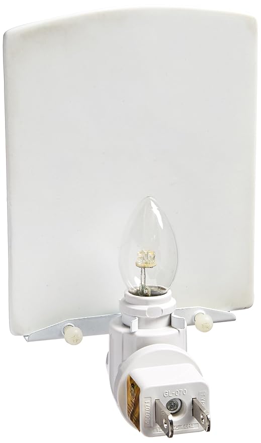 Caroline's Treasures BB6985CNL Cherry Faces Ceramic Night Light Compact, UL-Certified, Ideal for Bedroom, Bathroom, Nursery, Hallway, Kitchen, 6x4x3, Multicolor