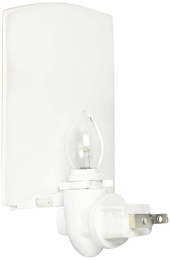 Caroline's Treasures BB7042CNL Hamburger Face Ceramic Night Light Compact, UL-Certified, Ideal for Bedroom, Bathroom, Nursery, Hallway, Kitchen, 6x4x3, Multicolor